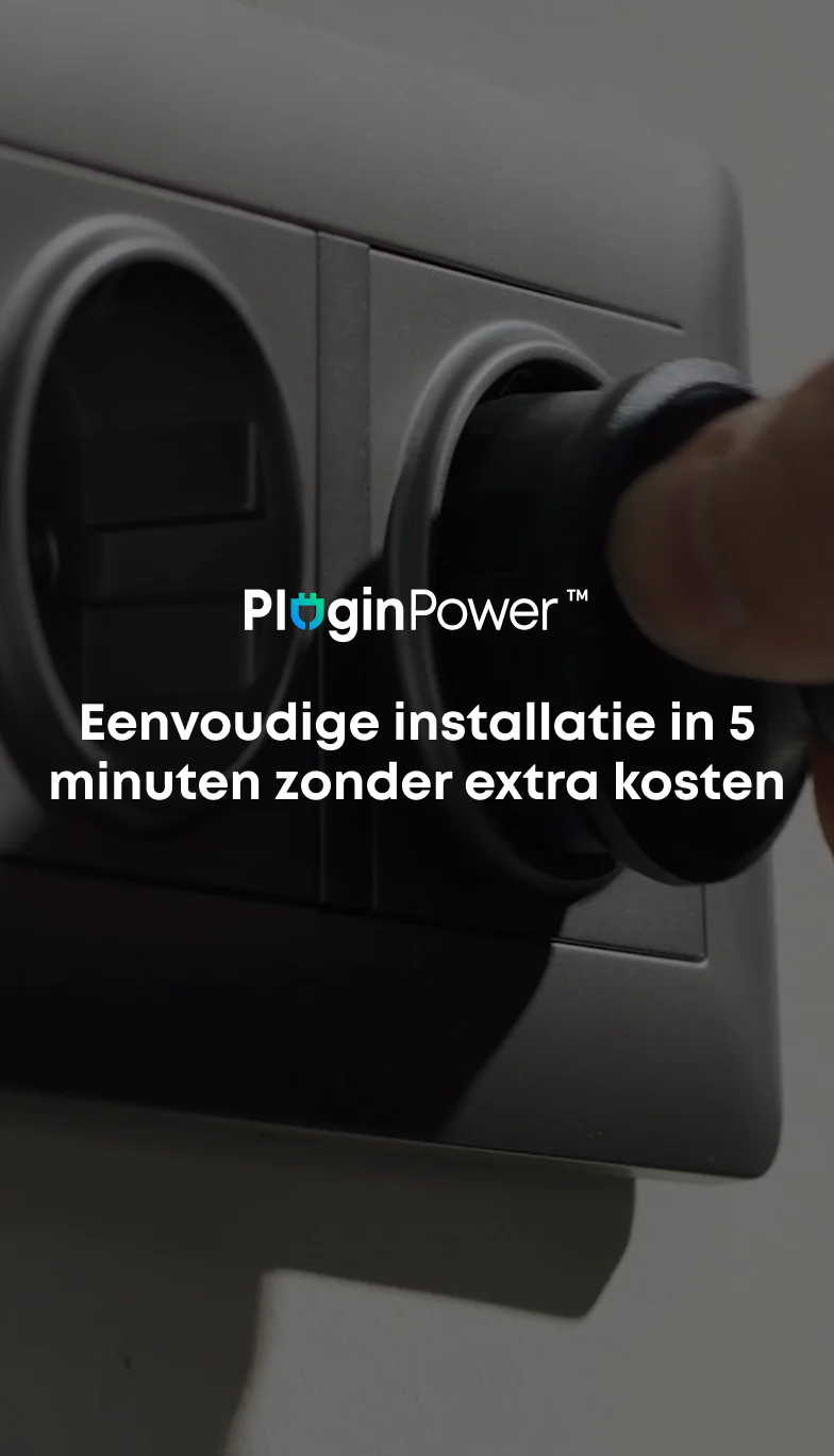 eenvoudige installatie in 5 minuten zonder extra kosten